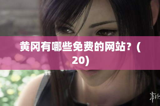 黄冈有哪些免费的网站？(20)