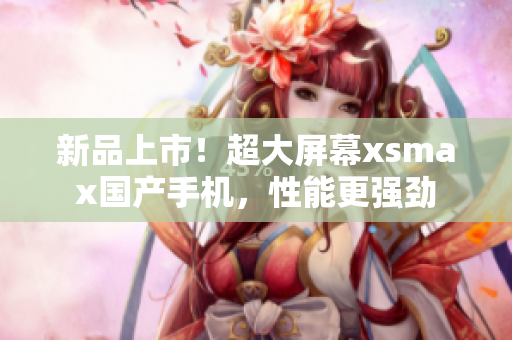 新品上市！超大屏幕xsmax国产手机，性能更强劲