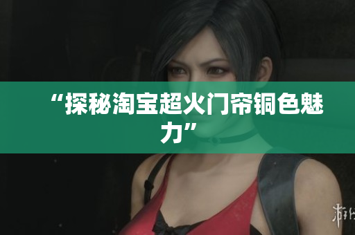 “探秘淘宝超火门帘铜色魅力”