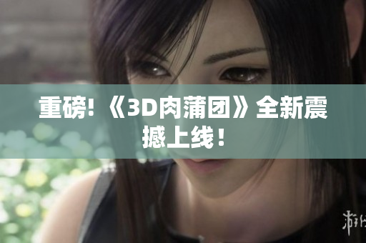 重磅! 《3D肉蒲团》全新震撼上线！