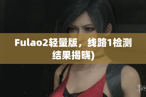 Fulao2轻量版，线路1检测结果揭晓)