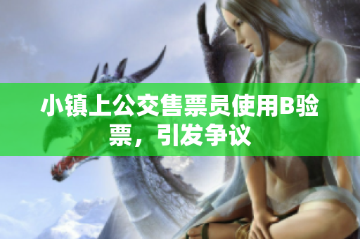 小镇上公交售票员使用B验票，引发争议