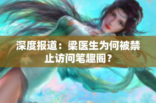 深度报道：梁医生为何被禁止访问笔趣阁？