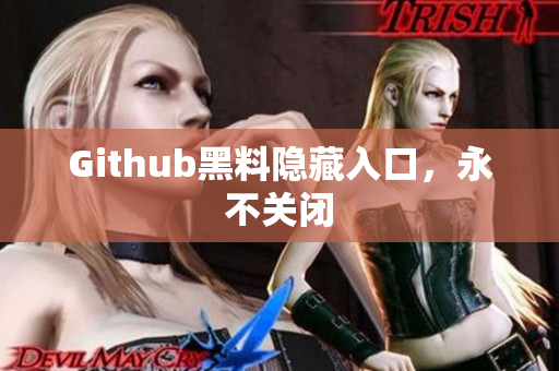 Github黑料隐藏入口，永不关闭