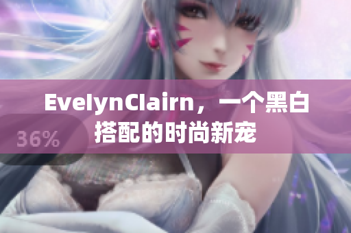 EveIynCIairn，一个黑白搭配的时尚新宠