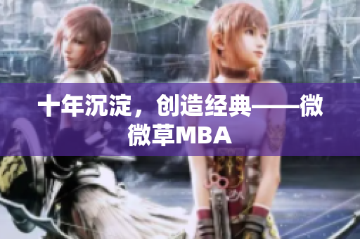 十年沉淀，创造经典——微微草MBA