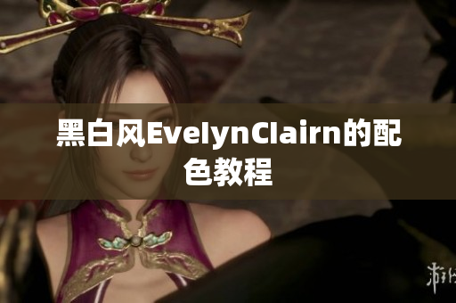 黑白风EveIynCIairn的配色教程