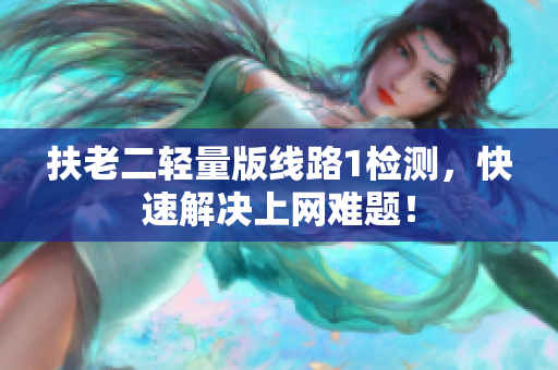 扶老二轻量版线路1检测，快速解决上网难题！