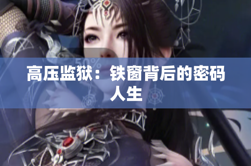高压监狱：铁窗背后的密码人生