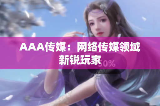 AAA传媒：网络传媒领域新锐玩家