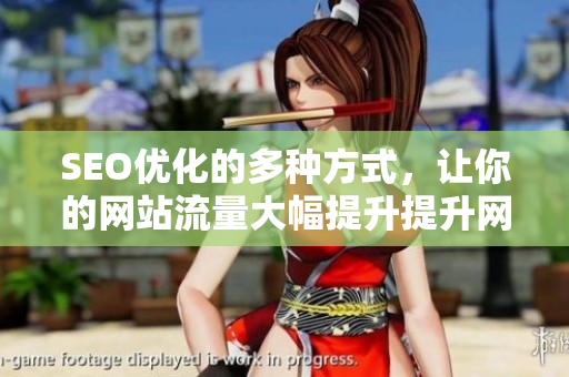 SEO优化的多种方式，让你的网站流量大幅提升提升网站流量的多种SEO优化方式