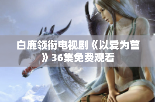 白鹿领衔电视剧《以爱为营》36集免费观看