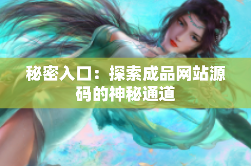 秘密入口：探索成品网站源码的神秘通道