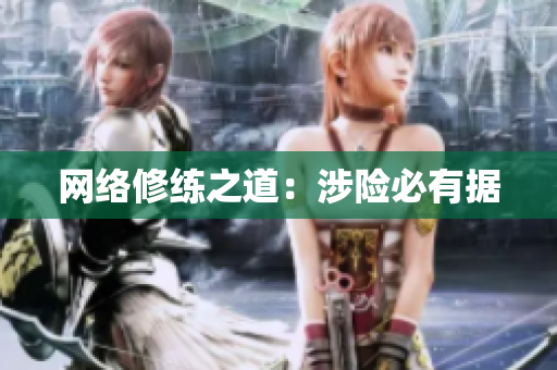 网络修练之道：涉险必有据