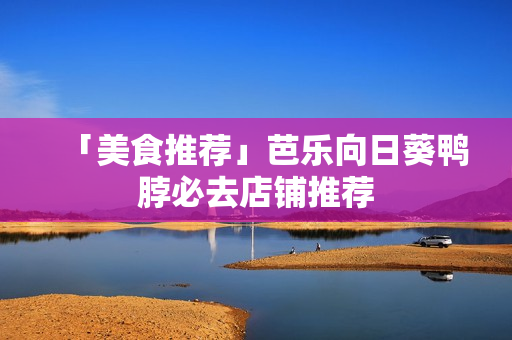 「美食推荐」芭乐向日葵鸭脖必去店铺推荐