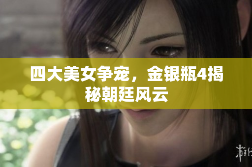 四大美女争宠，金银瓶4揭秘朝廷风云
