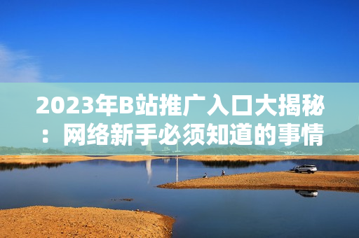 2023年B站推广入口大揭秘：网络新手必须知道的事情！