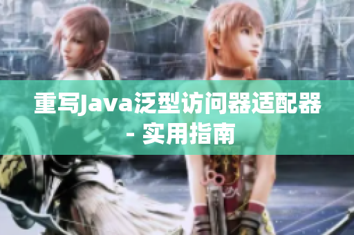 重写Java泛型访问器适配器 - 实用指南