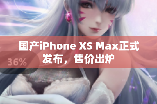 国产iPhone XS Max正式发布，售价出炉