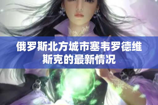 俄罗斯北方城市塞韦罗德维斯克的最新情况