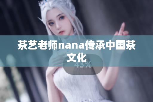 茶艺老师nana传承中国茶文化