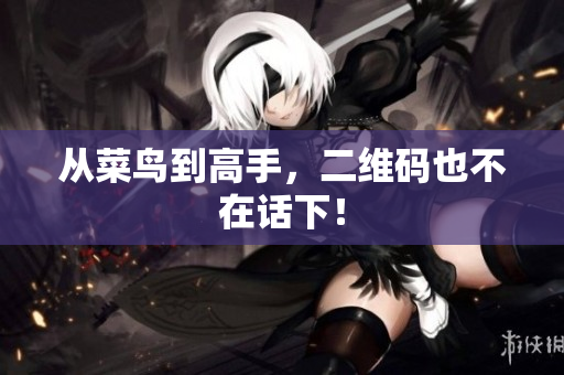 从菜鸟到高手，二维码也不在话下！