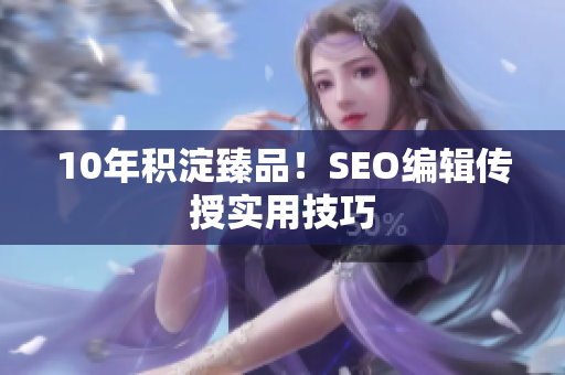 10年积淀臻品！SEO编辑传授实用技巧