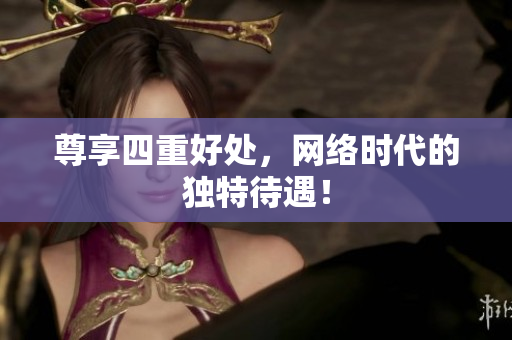 尊享四重好处，网络时代的独特待遇！