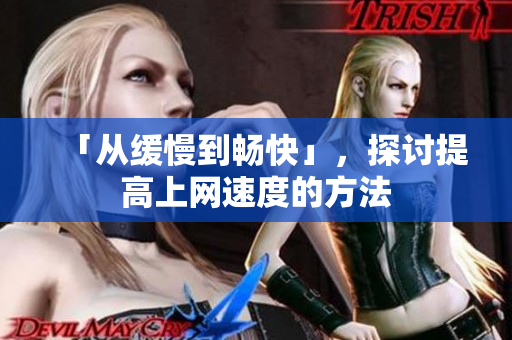 「从缓慢到畅快」，探讨提高上网速度的方法