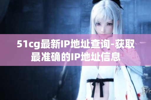 51cg最新IP地址查询-获取最准确的IP地址信息