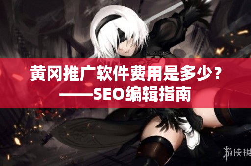 黄冈推广软件费用是多少？——SEO编辑指南