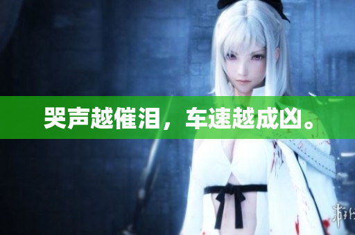 哭声越催泪，车速越成凶。