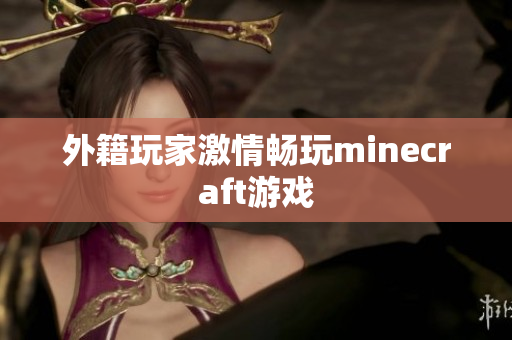 外籍玩家激情畅玩minecraft游戏
