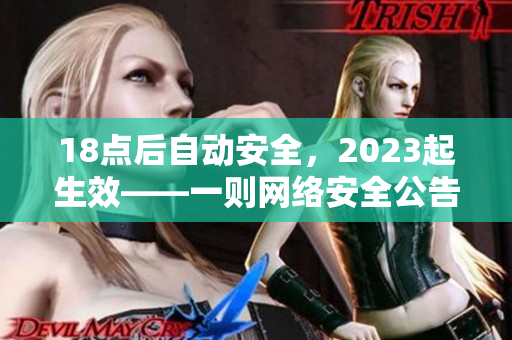 18点后自动安全，2023起生效——一则网络安全公告