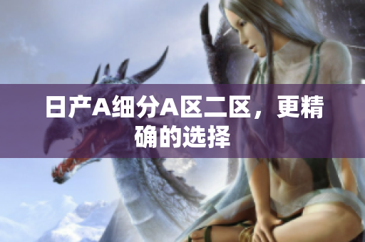 日产A细分A区二区，更精确的选择