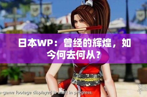 日本WP：曾经的辉煌，如今何去何从？
