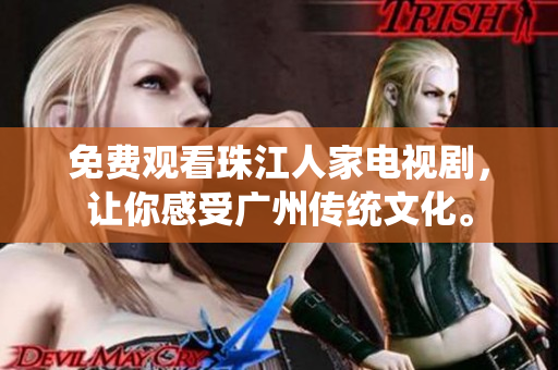 免费观看珠江人家电视剧，让你感受广州传统文化。
