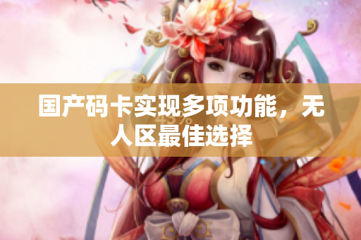国产码卡实现多项功能，无人区最佳选择
