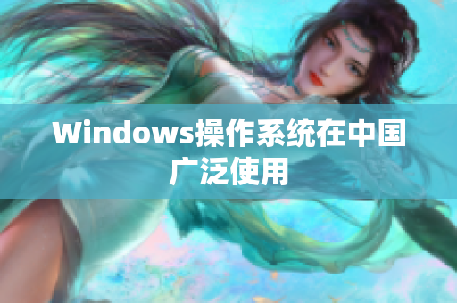 Windows操作系统在中国广泛使用