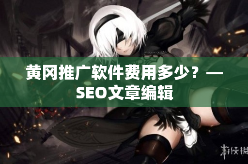 黄冈推广软件费用多少？—SEO文章编辑