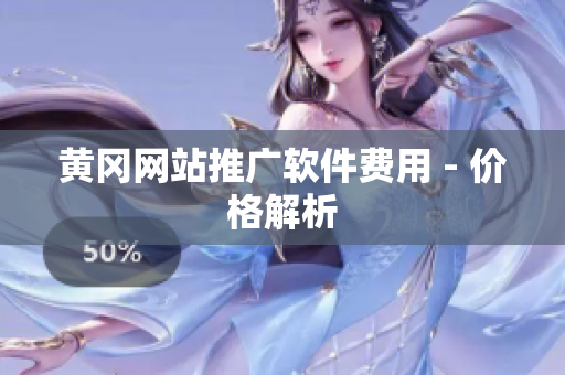 黄冈网站推广软件费用 - 价格解析
