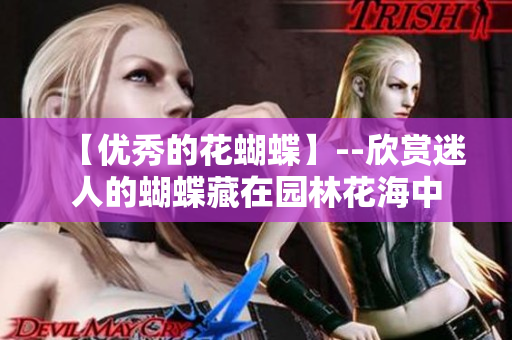 【优秀的花蝴蝶】--欣赏迷人的蝴蝶藏在园林花海中
