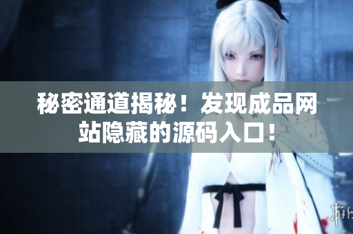 秘密通道揭秘！发现成品网站隐藏的源码入口！