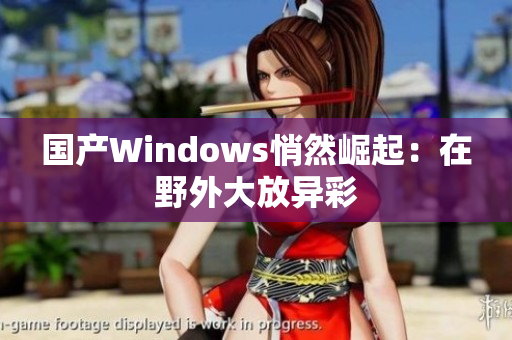 国产Windows悄然崛起：在野外大放异彩