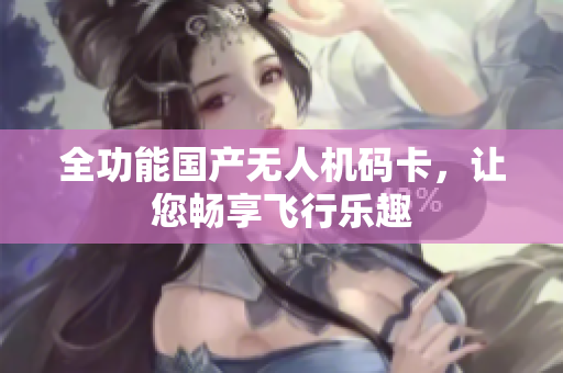 全功能国产无人机码卡，让您畅享飞行乐趣