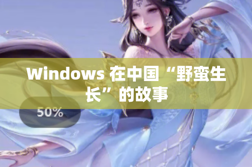 Windows 在中国“野蛮生长”的故事