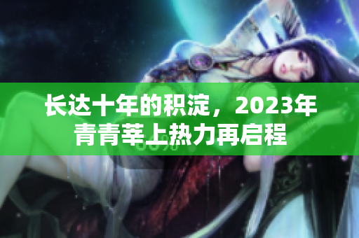 长达十年的积淀，2023年青青莘上热力再启程