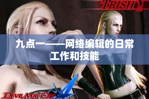 九点一——网络编辑的日常工作和技能