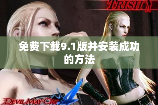 免费下载9.1版并安装成功的方法