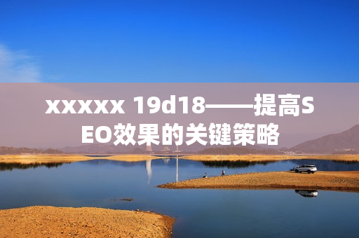 xxxxx 19d18——提高SEO效果的关键策略